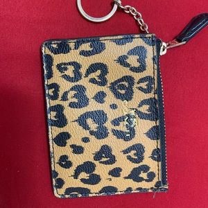 Leopard skinny ID case
